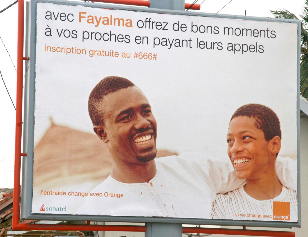 Billboard Orange Telecom, 2012